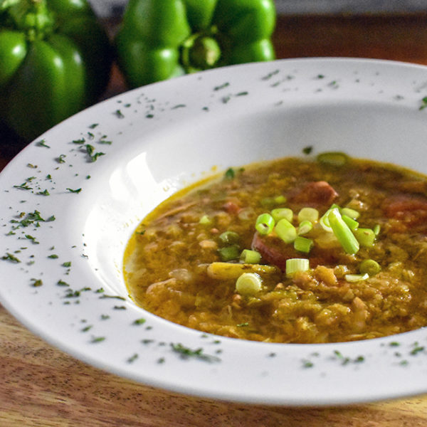 Chicken & Andouille Okra Gumbo - Langenstein's Catering